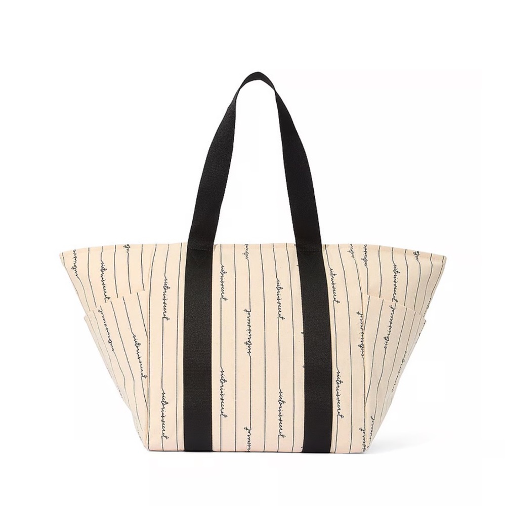 New VICTORIA'S SECRET
Logo Canvas Tote (In plastic bag still)